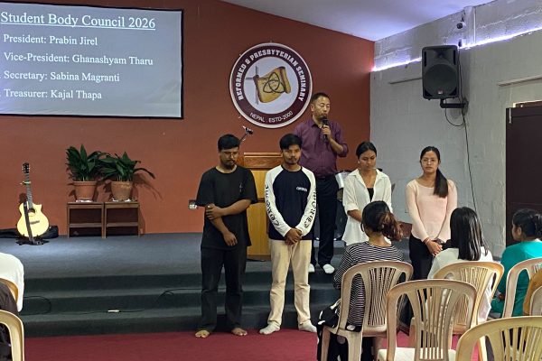 NEWLY ELECTED STUDENT BODY COUNCIL – 2026